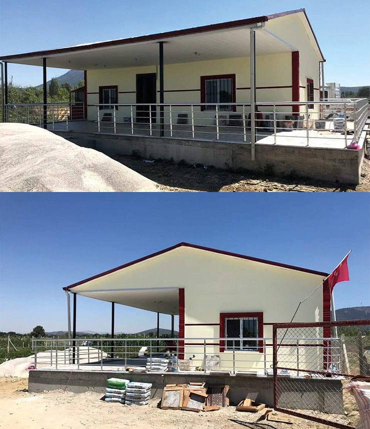 Hafif ve Tam Çelik Evler